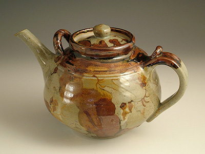 Vicky Buxton - Iron Decorated Teapot
