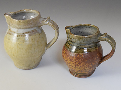 Vicky Buxton - Ash Glazed Jugs