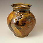 Wood Ash Glazed Vase